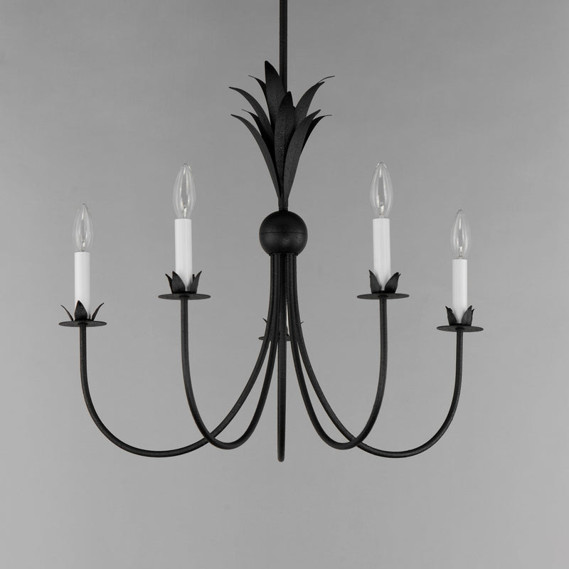 Maxim 2885AR Five Light Chandelier, Anthracite