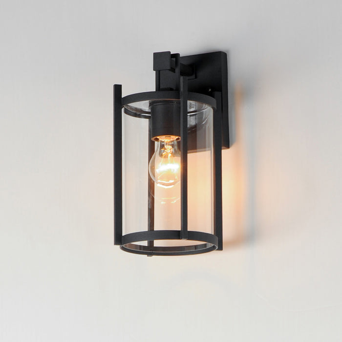 Maxim 30062CLBK One Light Outdoor Wall Sconce, Black