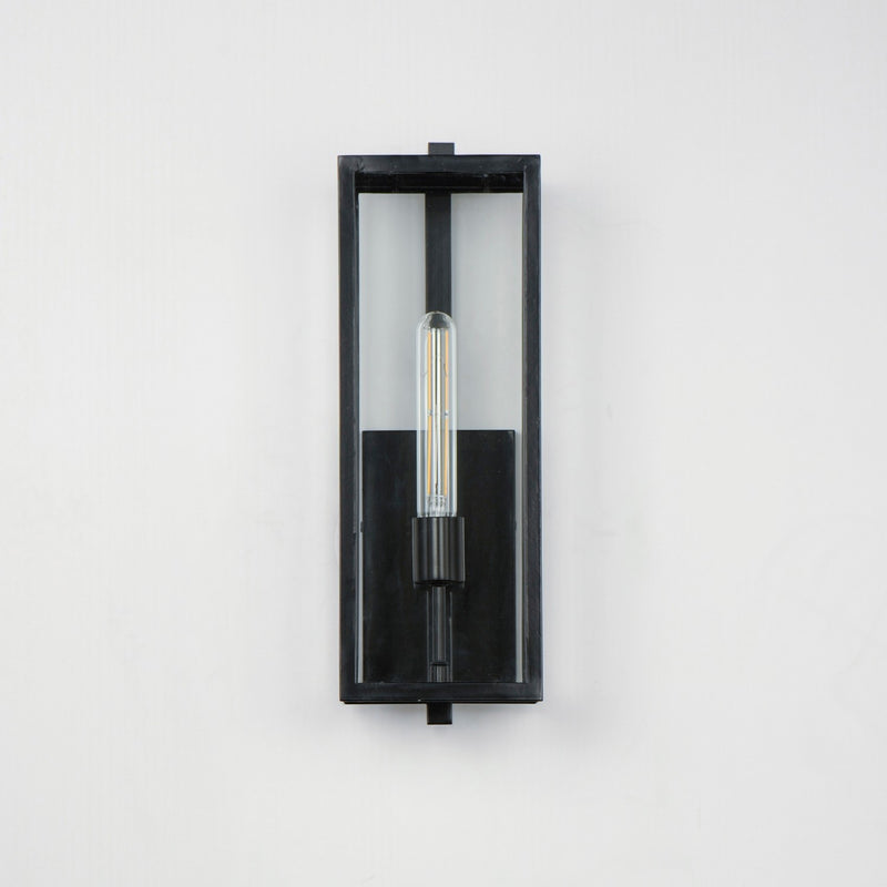 Maxim 30091CLDBZ One Light Outdoor Wall Sconce, Dark Bronze