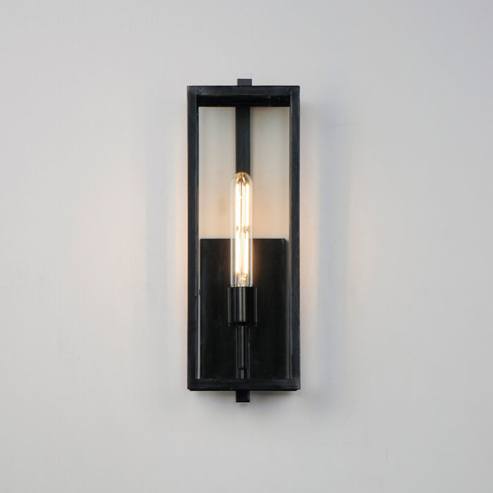 Maxim 30091CLDBZ One Light Outdoor Wall Sconce, Dark Bronze