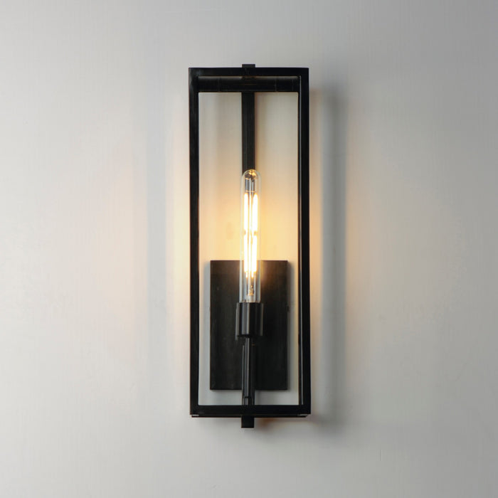 Maxim 30095CLDBZ One Light Outdoor Wall Sconce, Dark Bronze