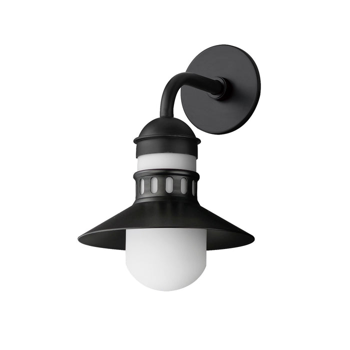 Maxim 35122SWBK One Light Outdoor Wall Sconce, Black