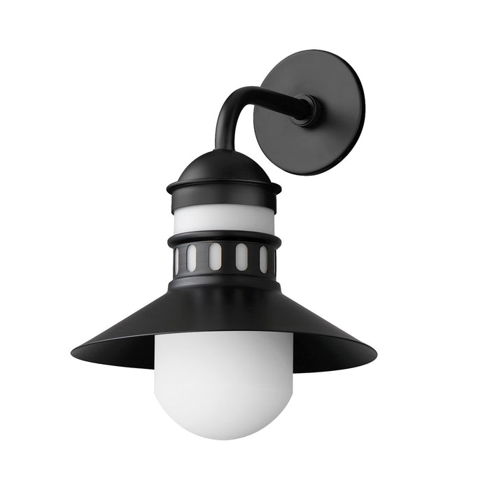 Maxim 35124SWBK One Light Outdoor Wall Sconce, Black