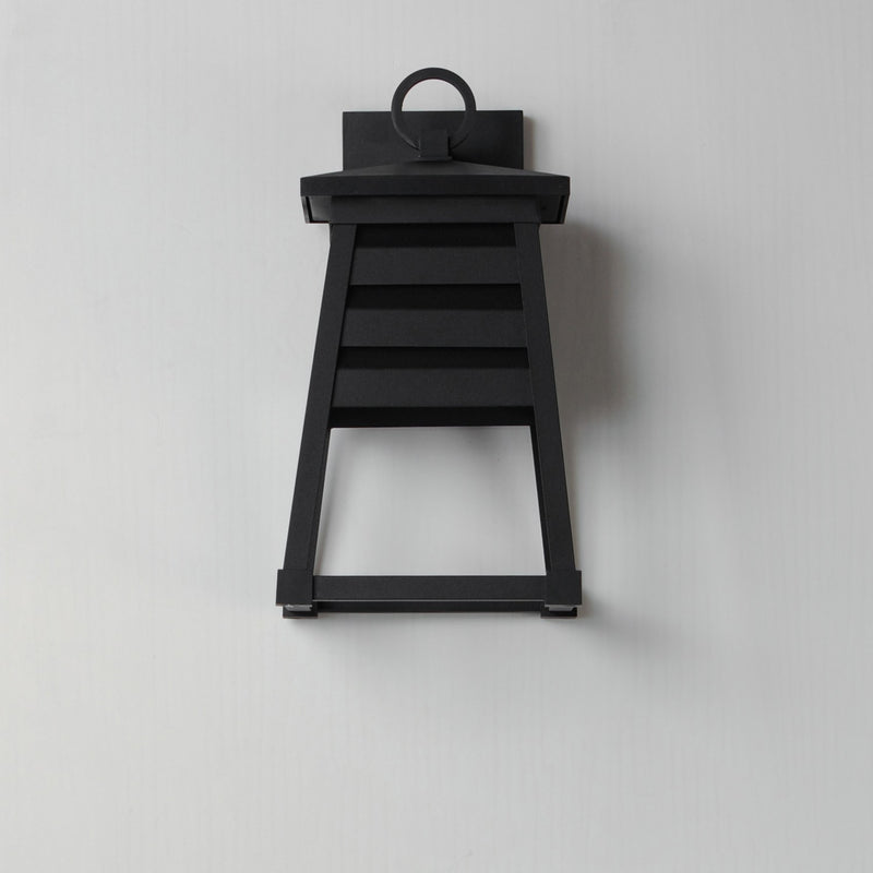Maxim 40632BK One Light Outdoor Wall Sconce, Black