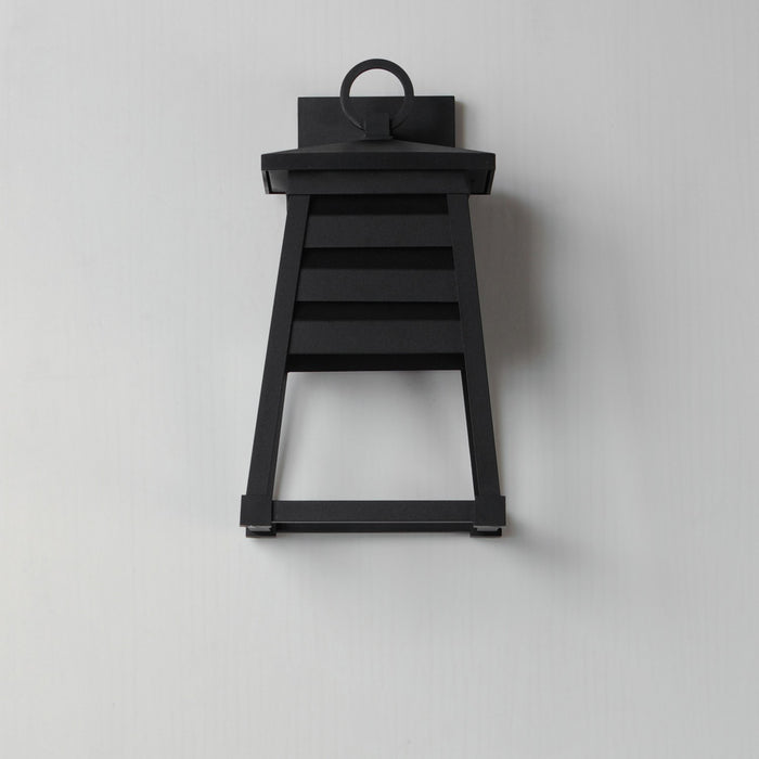 Maxim 40632BK One Light Outdoor Wall Sconce, Black