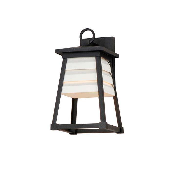 Maxim 40632WTBK One Light Outdoor Wall Sconce, Black