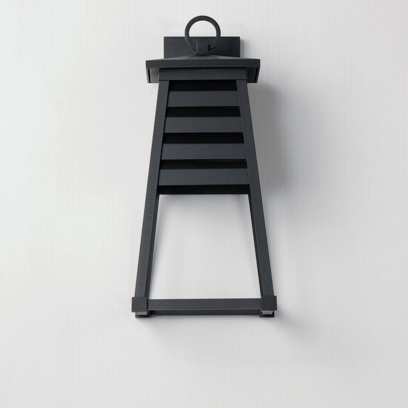 Maxim 40634BK One Light Outdoor Wall Sconce, Black