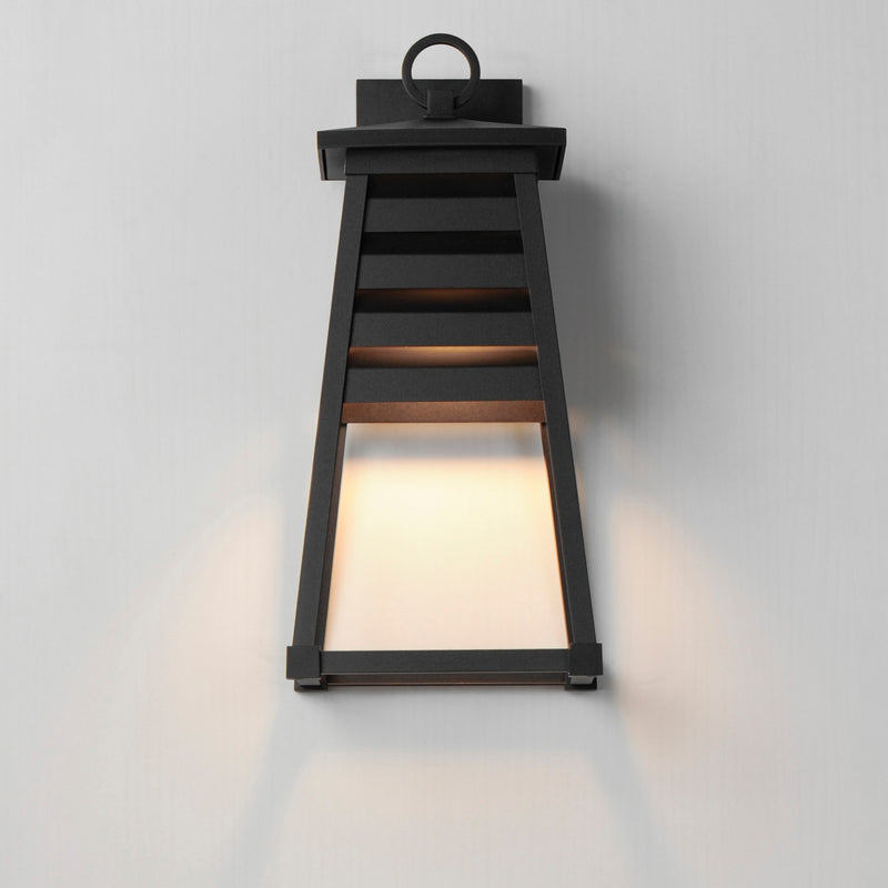 Maxim 40634BK One Light Outdoor Wall Sconce, Black