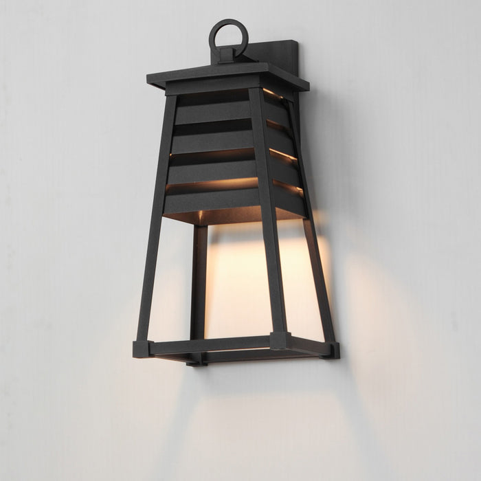 Maxim 40634BK One Light Outdoor Wall Sconce, Black