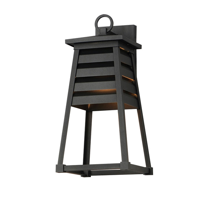Maxim 40634BK One Light Outdoor Wall Sconce, Black