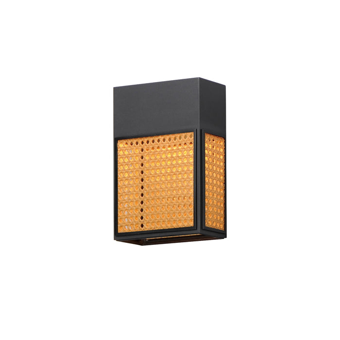 Maxim 54802RABK LED Outdoor Wall Sconce, Black