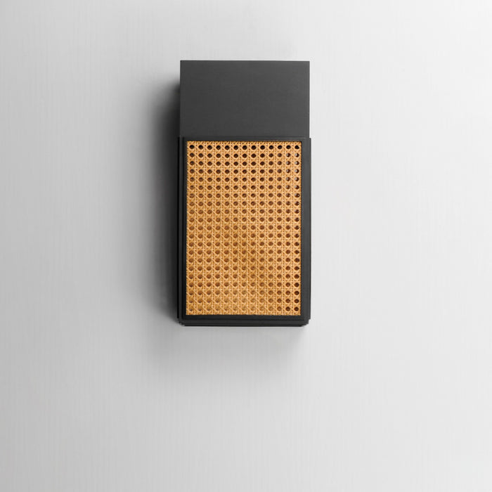 Maxim 54804RABK LED Outdoor Wall Sconce, Black