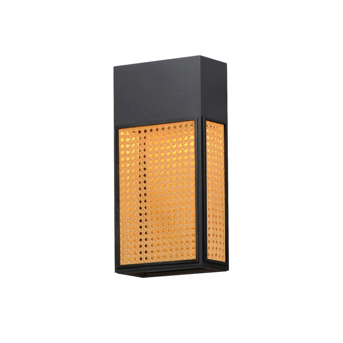 Maxim 54804RABK LED Outdoor Wall Sconce, Black