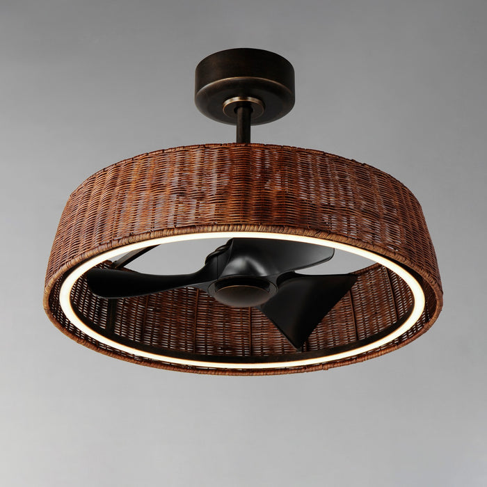 Maxim 61012RADBZ LED Fandelight, Dark Bronze
