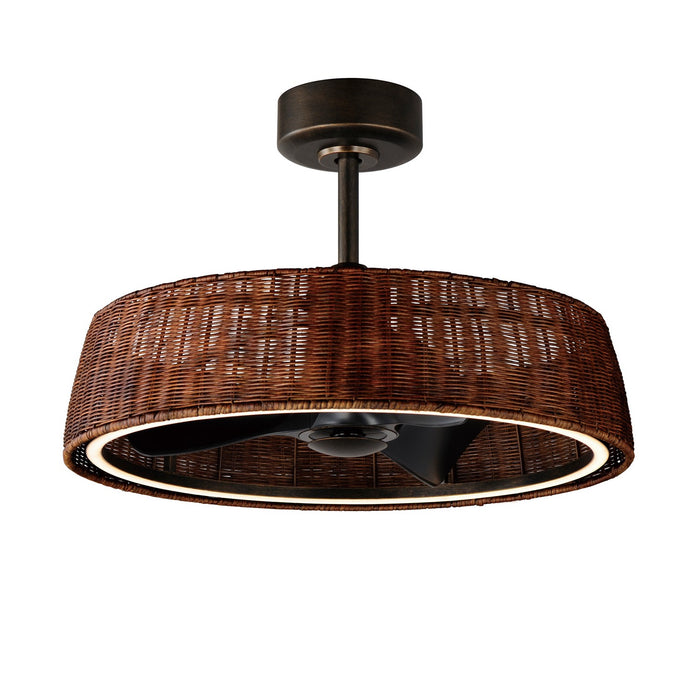 Maxim 61012RADBZ LED Fandelight, Dark Bronze