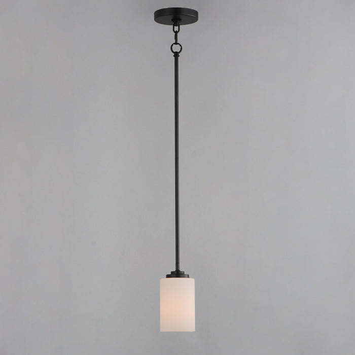 Maxim 90030SWBK One Light Mini Pendant, Black
