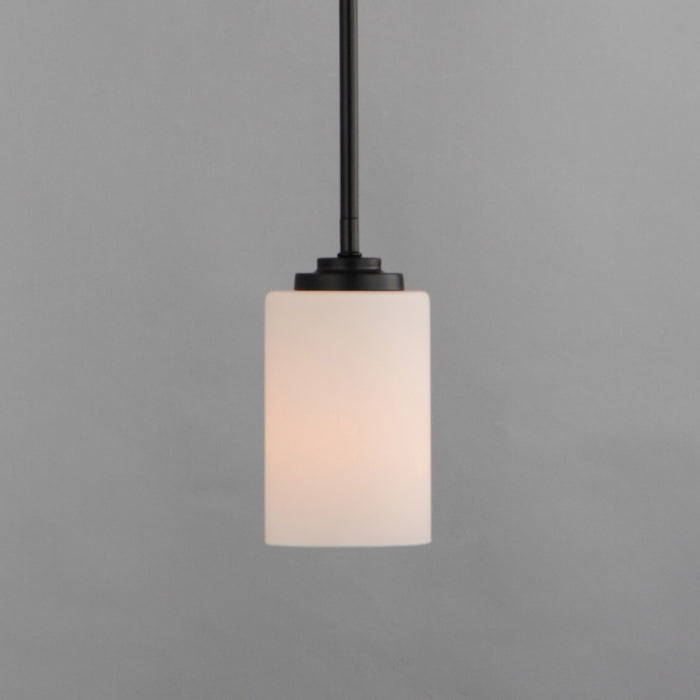 Maxim 90030SWBK One Light Mini Pendant, Black