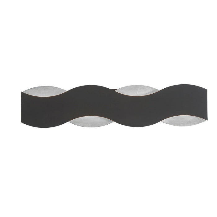 Eurofase 31784-022 LED Vanity, Silver-Black