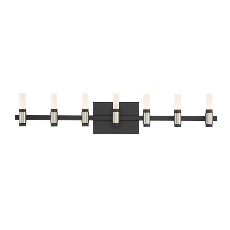 Eurofase 45238-021 LED Vanity, Silver-Black