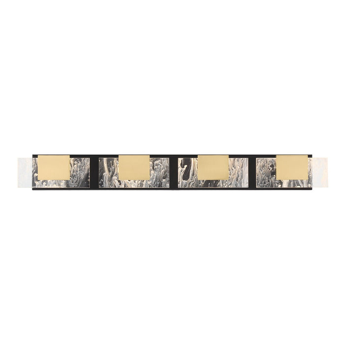 Eurofase 45347-016 LED Vanity, Gold-Black