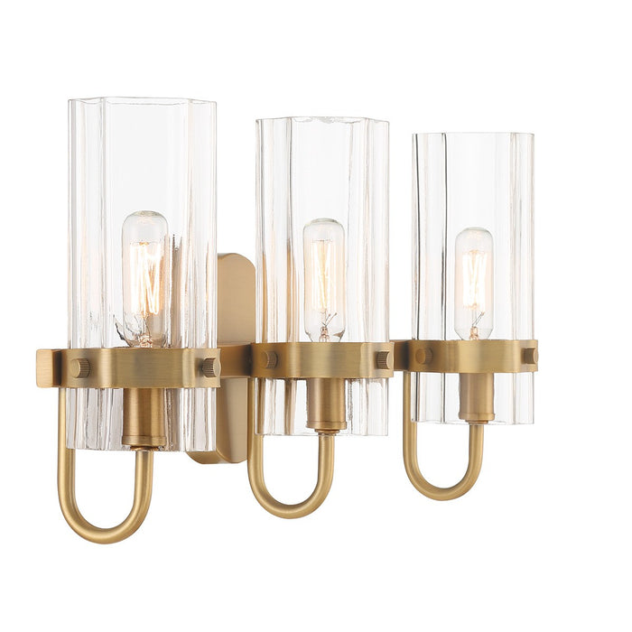 Eurofase 45463-013 Three Light Vanity, Gold