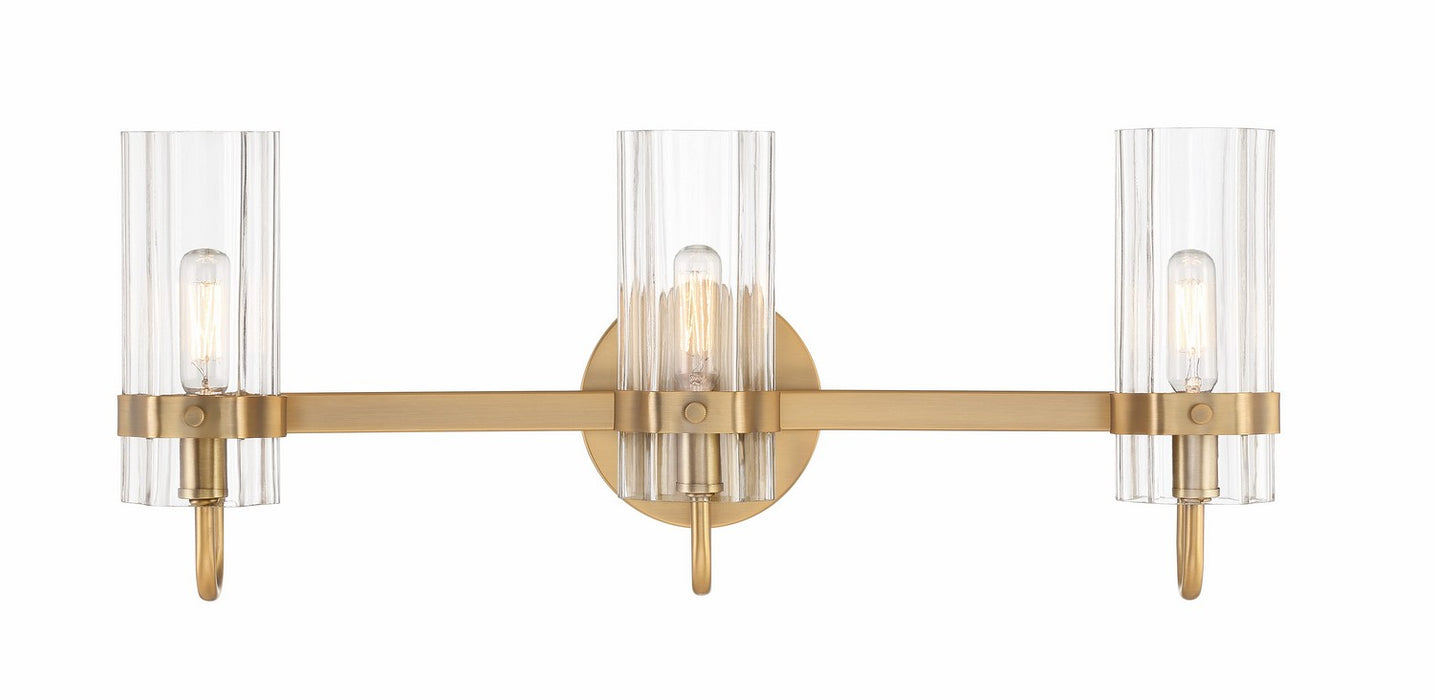 Eurofase 45463-013 Three Light Vanity, Gold