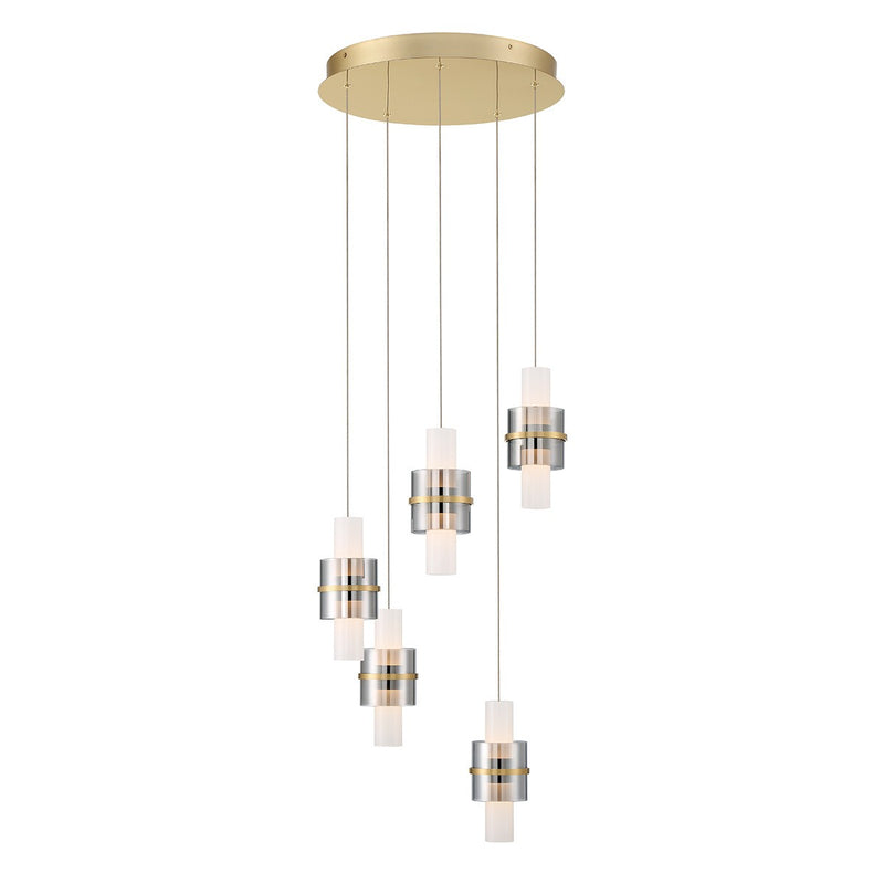 Eurofase 45594-014 LED Pendant, Gold