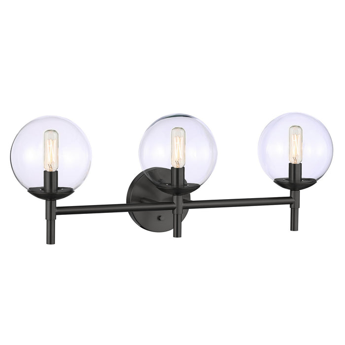 Minka-Lavery 2793-66A Three Light Bath Vanity, Coal