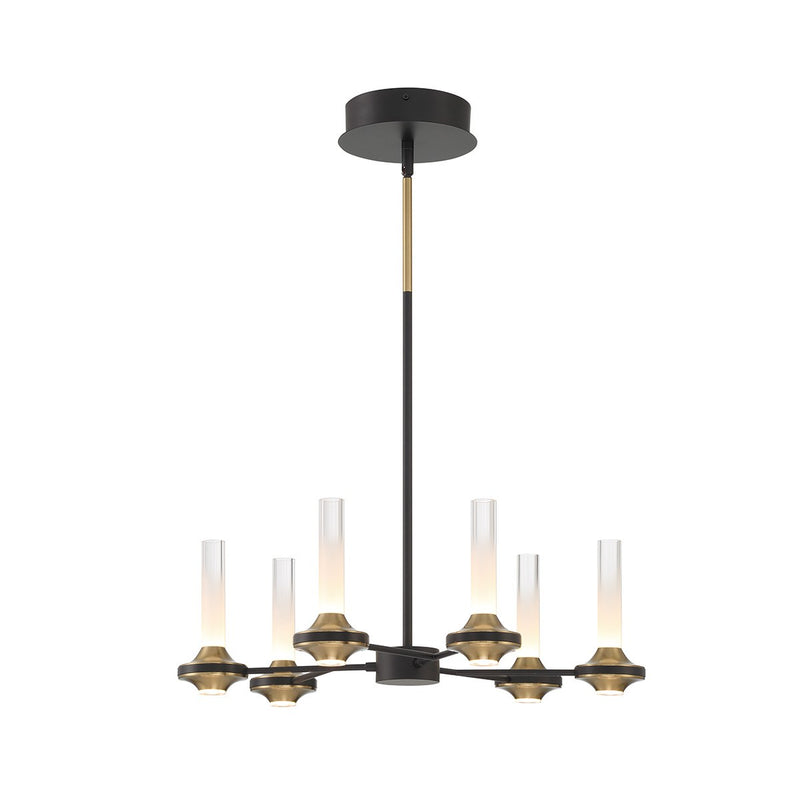 Eurofase 45712-012 LED Chandelier, Black