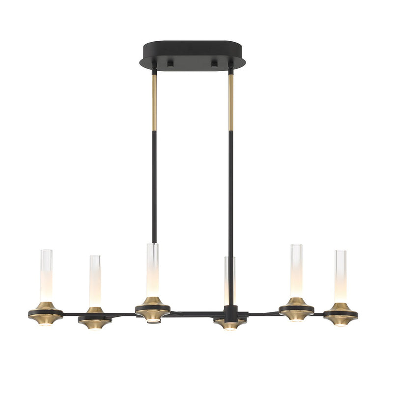 Eurofase 45713-019 LED Chandelier, Black