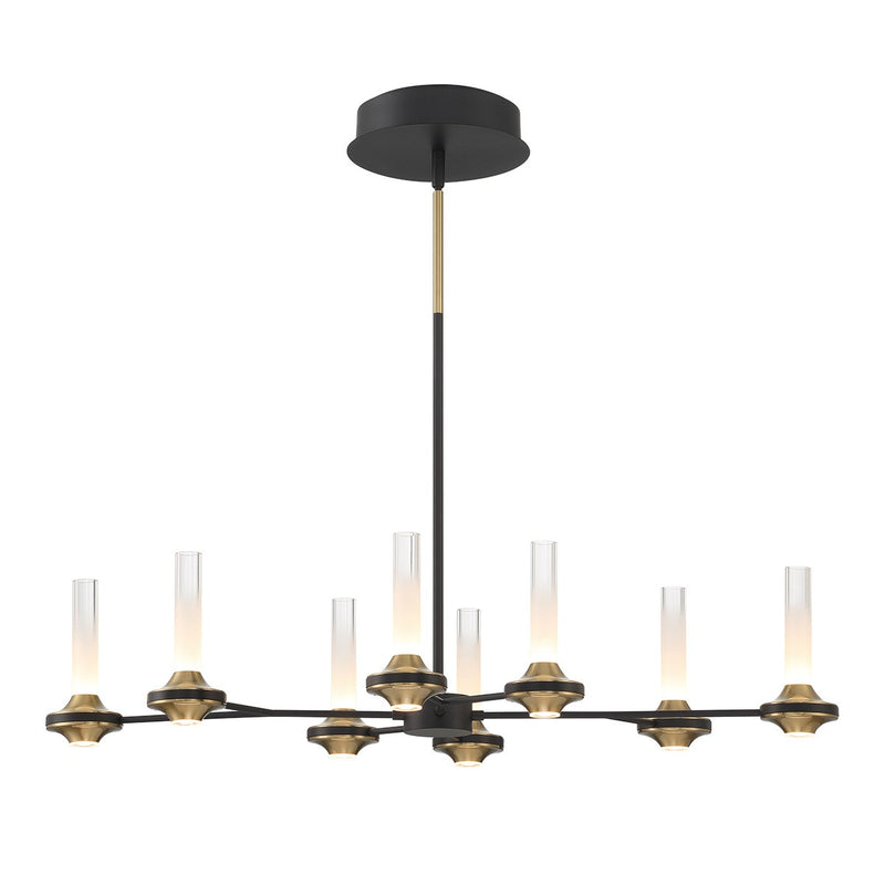 Eurofase 45714-016 LED Chandelier, Black