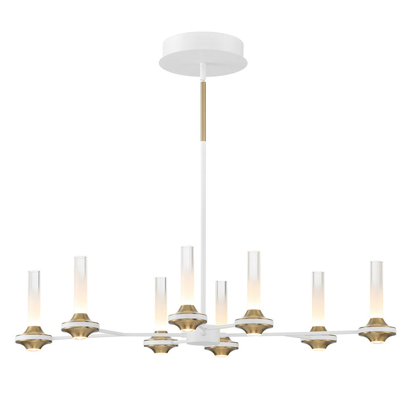 Eurofase 45714-023 LED Chandelier, White