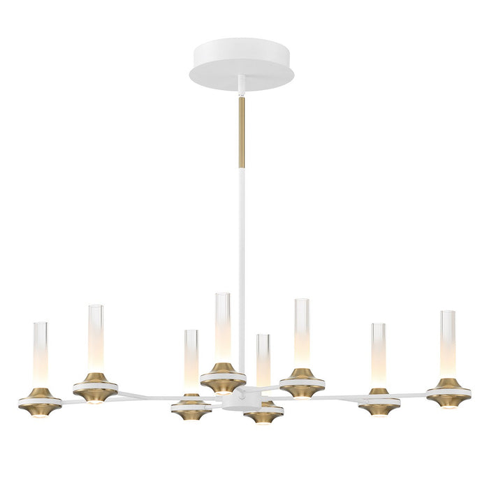 Eurofase 45714-023 LED Chandelier, White