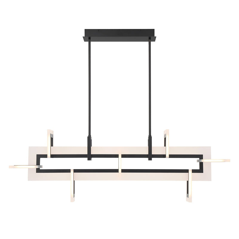 Eurofase 45719-023 LED Chandelier, Black