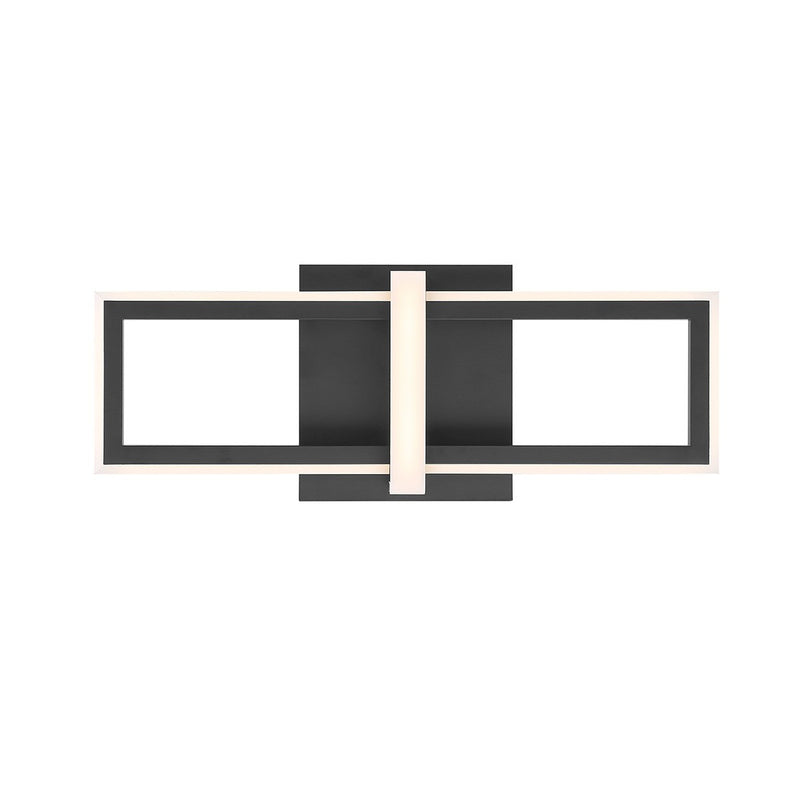 Eurofase 45725-012 LED Wall Sconce, Black