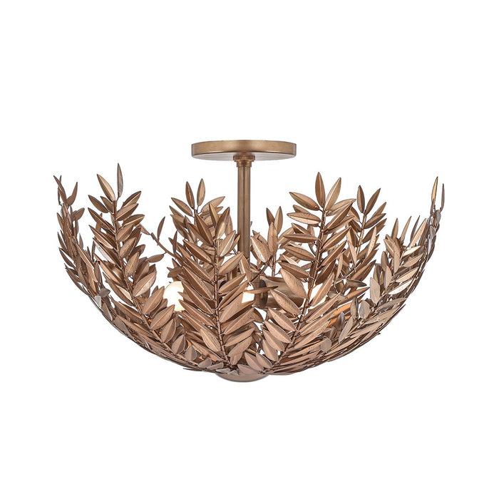 Eurofase 46437-013 Three Light Semi-Flushmount, Bronze