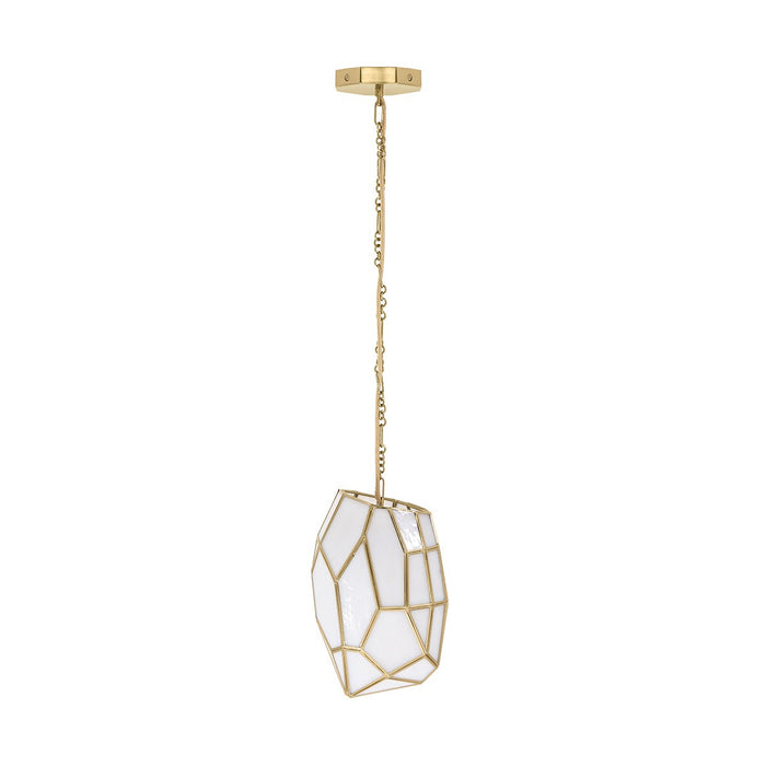 Eurofase 46463-012 One Light Pendant, Brass