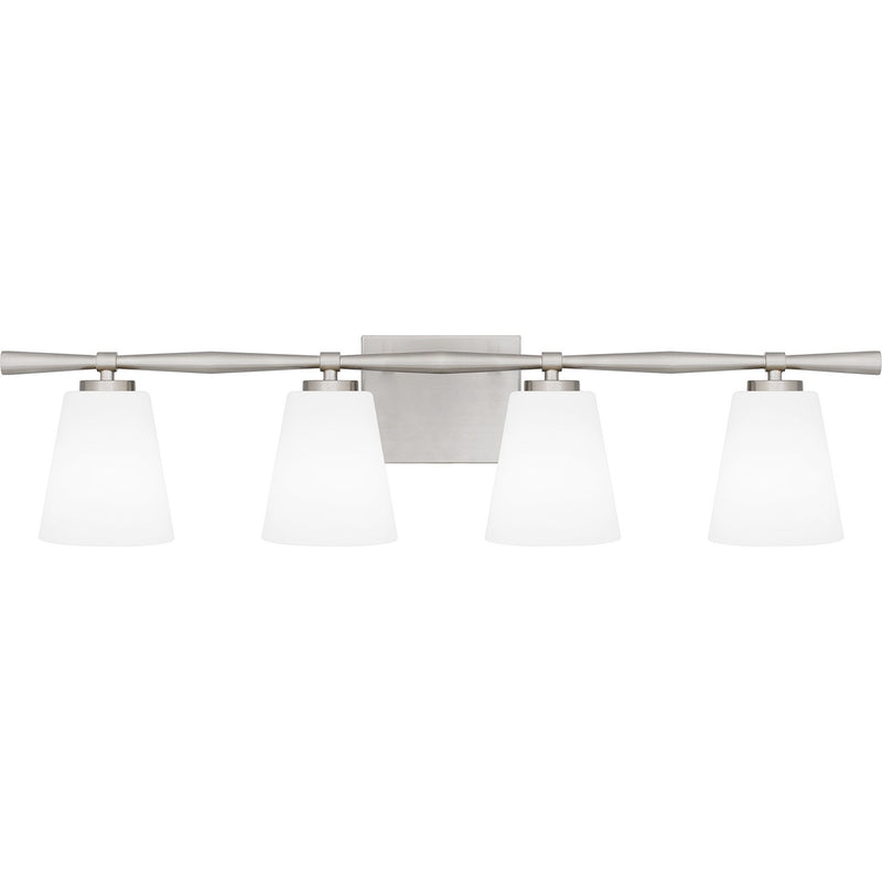 Quoizel BID8631BN Four Light Bath, Brushed Nickel