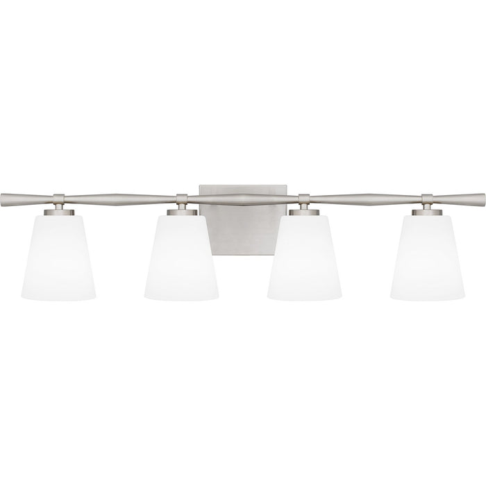 Quoizel BID8631BN Four Light Bath, Brushed Nickel