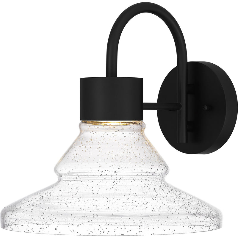 Quoizel FLX8412MBK LED Outdoor Lantern, Matte Black