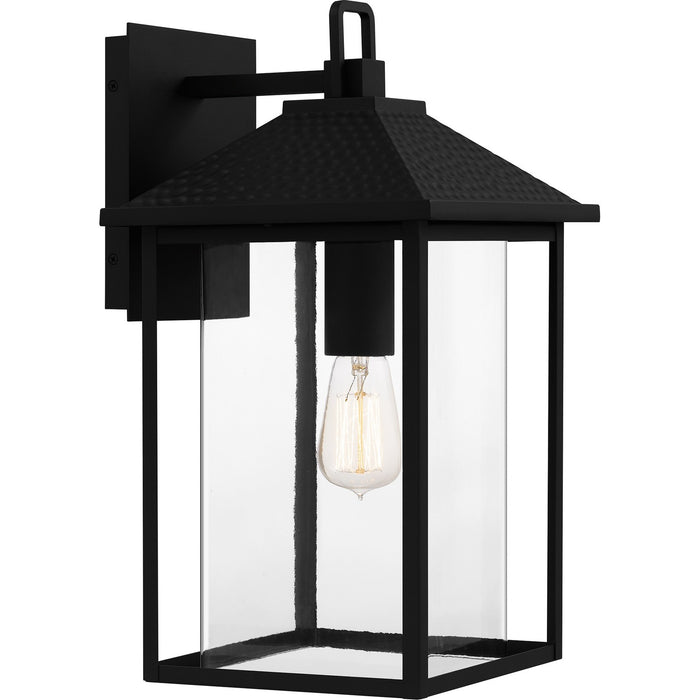 Quoizel FTC8410EK One Light Outdoor Wall Mount, Earth Black