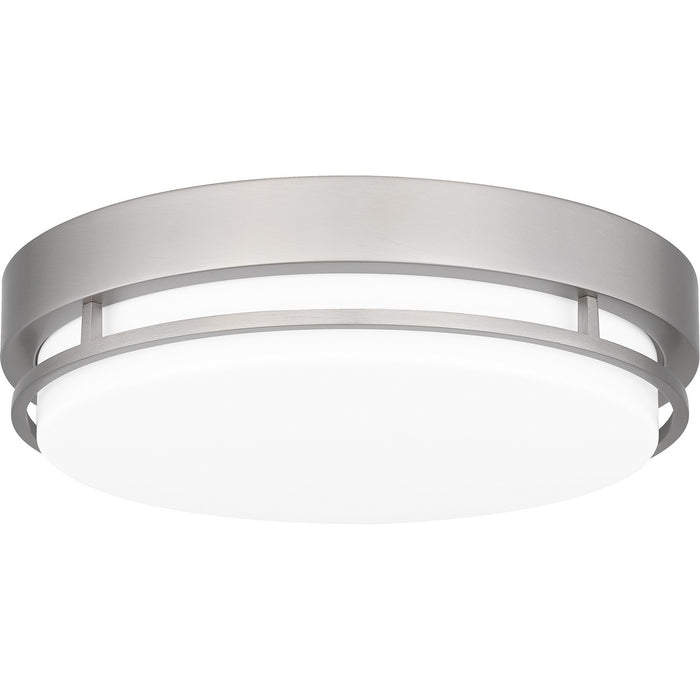 Quoizel HAL1612BN LED Flush Mount, Brushed Nickel