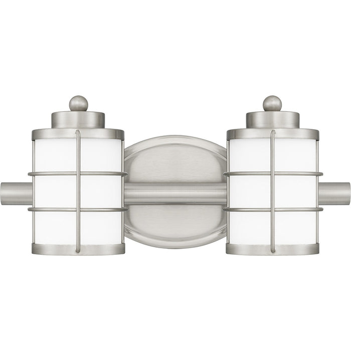 Quoizel HZT8615BN Two Light Bath, Brushed Nickel