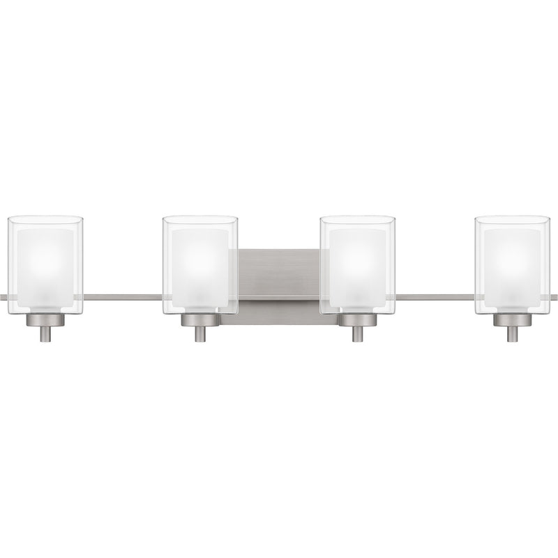 Quoizel KLT8904BN Four Light Bath, Brushed Nickel