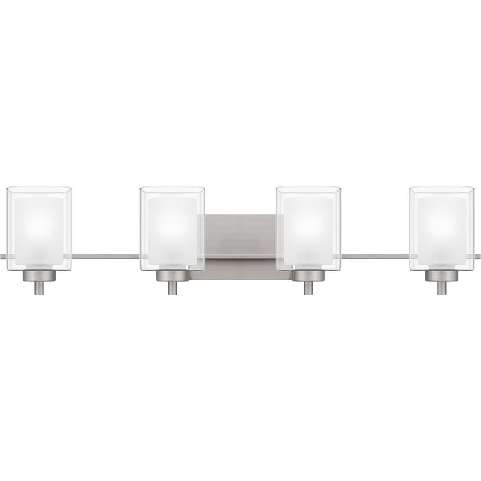Quoizel KLT8904BN Four Light Bath, Brushed Nickel