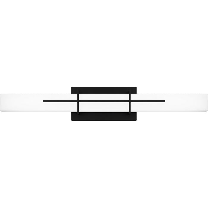 Quoizel PCGI8528MBK LED Bath, Matte Black