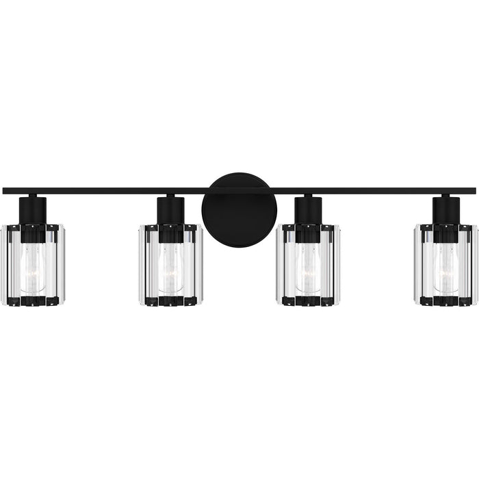 Quoizel PCILA8629MBK Four Light Bath, Matte Black