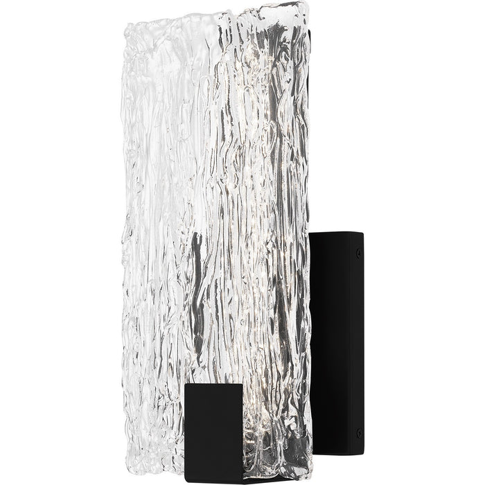 Quoizel PCWR8506MBK LED Wall Sconce, Matte Black
