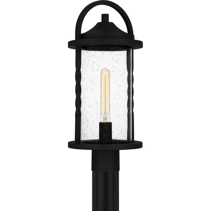 Quoizel RCE9009EK One Light Outdoor Post Mount, Earth Black