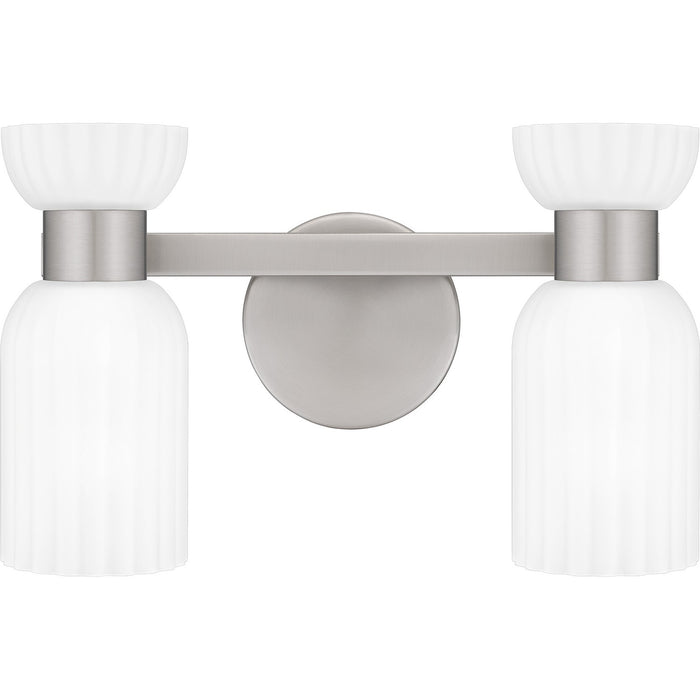 Quoizel REB8615BN Two Light Bath, Brushed Nickel